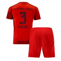 Echipament fotbal Bayern Munich Kim Min-jae #3 Tricou Acasa 2024-25 pentru copii maneca scurta (+ Pantaloni scurti)